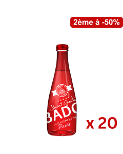 Lot de 2 Badoit Intense Edition Limitée Verre 20x33 cL