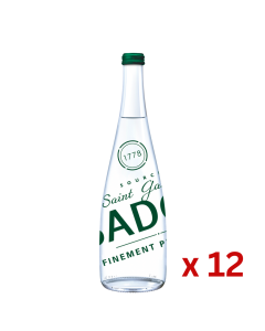 Lot de 2 cartons Badoit Vert verre12x75 cL