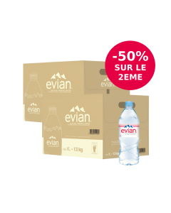 evian 2 packs 12x1L