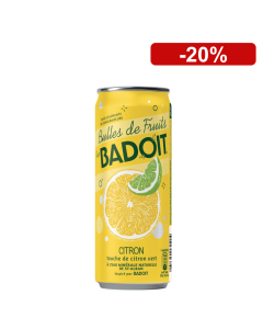 Badoit Bulles de Fruits Citron touche de Citron vert 6x33cl
