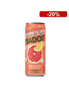 Badoit Bulles de Fruits Pamplemousse Touche de citron 6x33cl