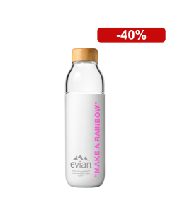 Gourde rose evian x Soma by Virgil Abloh (50cL)