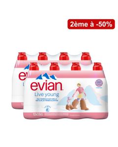 evian lot de 2 12x33 cL
