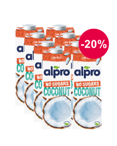 Alpro Boisson Coco Sans Sucre Lot 8x1L