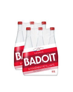 Lot de 2 packs Badoit Intense 6x1L