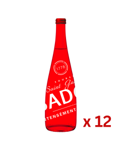 Lot de 2 Badoit Intense Edition Limitée Verre 12x75 cL 