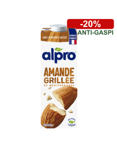 Alpro Boisson Amande Grillée lot 2x1L