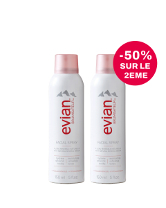 2 Brumisateurs evian 150 mL