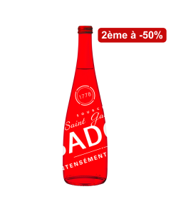 Lot de 2 Badoit Intense Edition Limitée Verre 12x75 cL 