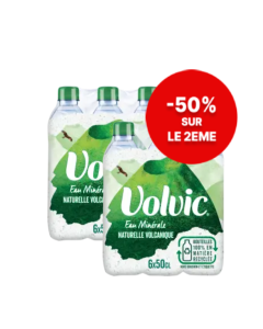 Lot de 2 packs Volvic 6x50cL