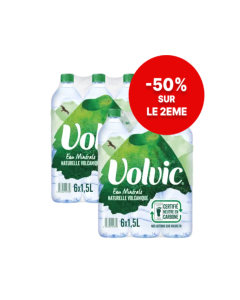 Lot de 2 packs Volvic 6x1,5L