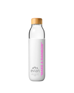 Gourde rose evian x Soma by Virgil Abloh (50cL)