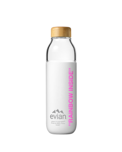 Gourde rose evian x Soma by Virgil Abloh (50cL)