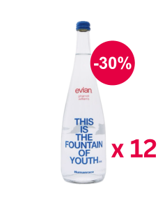 édition limitée evian®  x Pharrell Williams x Humanrace carton de 12