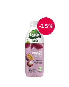 Volvic Infusion Bio Hibiscus Litchi & Passion 6x75cl