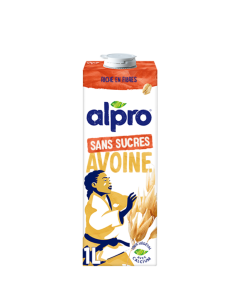 Alpro Boisson Avoine Sans Sucre Lot 2x1L