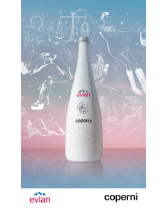 Push evian x Coperni